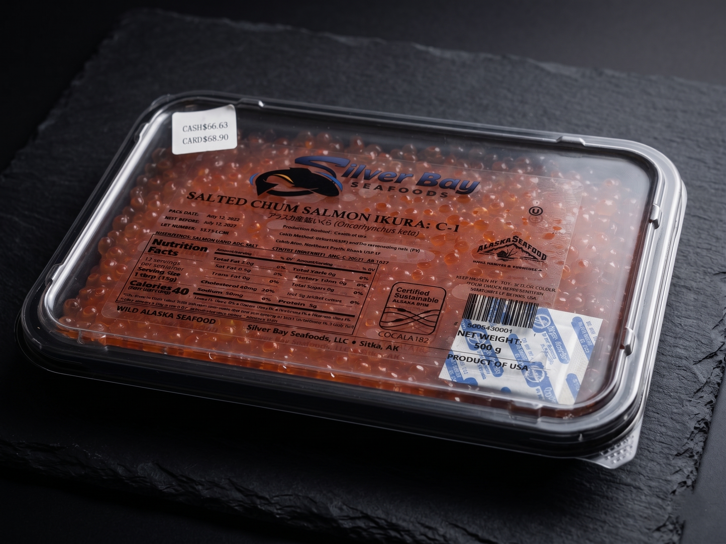 Silver Bay Chum Salmon Red Caviar (Keta)