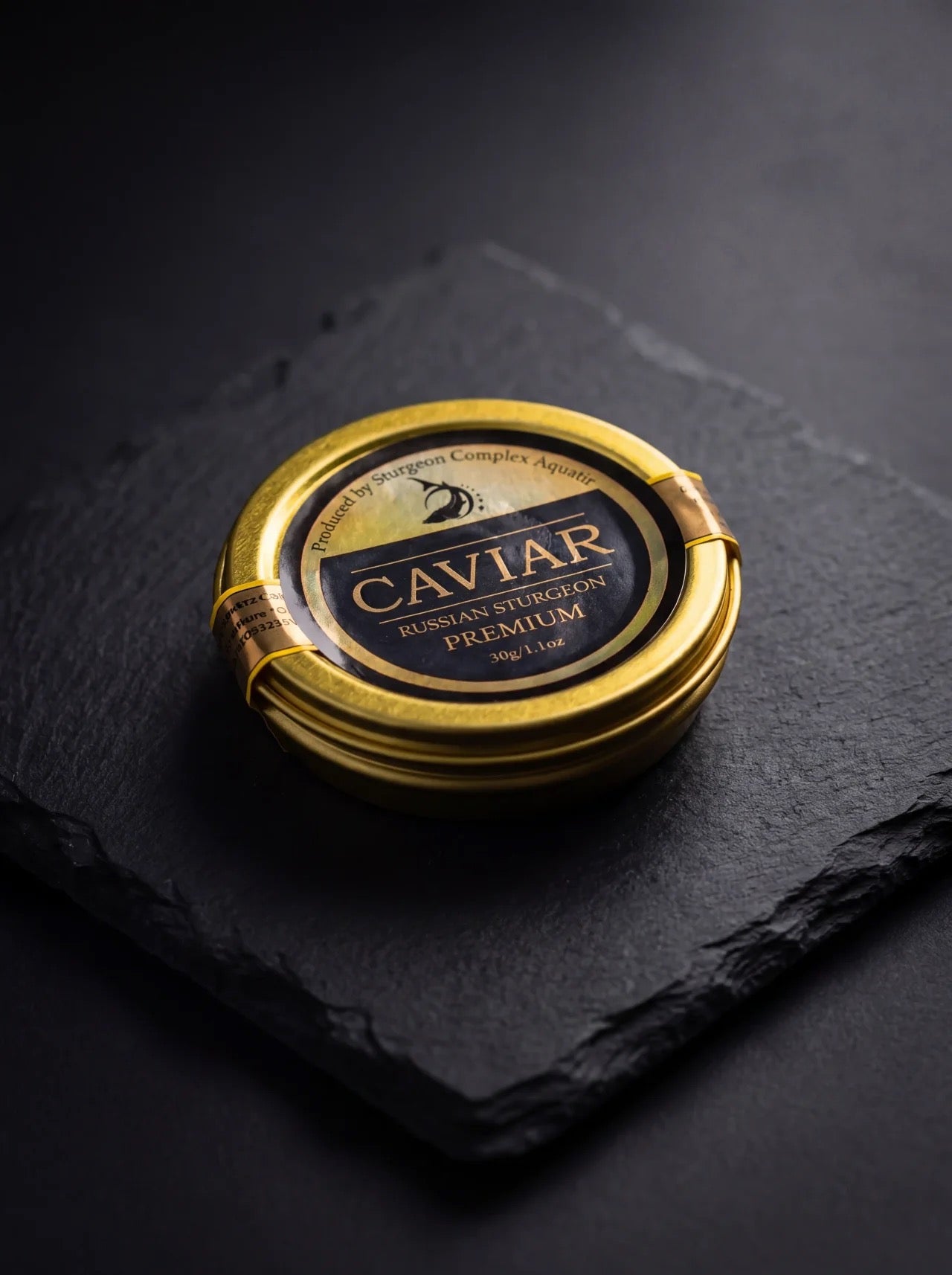 Aquatir Russian Sturgeon Premium Black Caviar