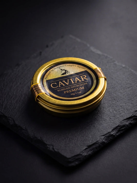Aquatir Russian Sturgeon Premium Black Caviar