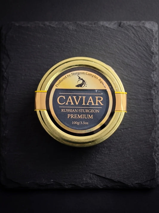 Aquatir Russian Sturgeon Premium Black Caviar