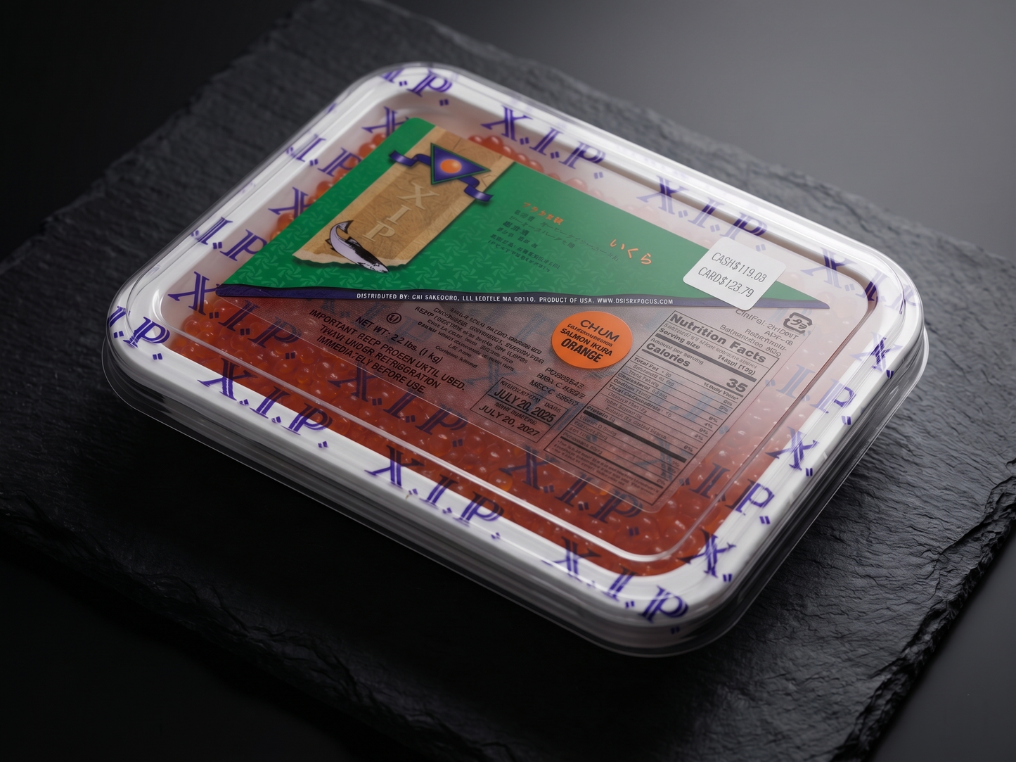 XIP Premium Ikura Salmon Red Caviar